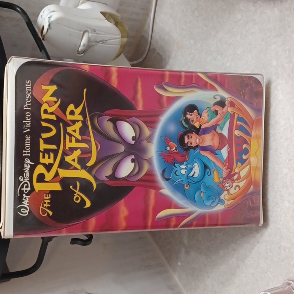Aladdin Return of Jafar Disney VHS